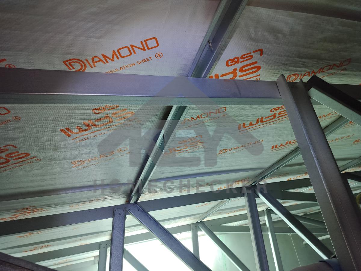 งานฝ้าชายคาและโครงฝ้า