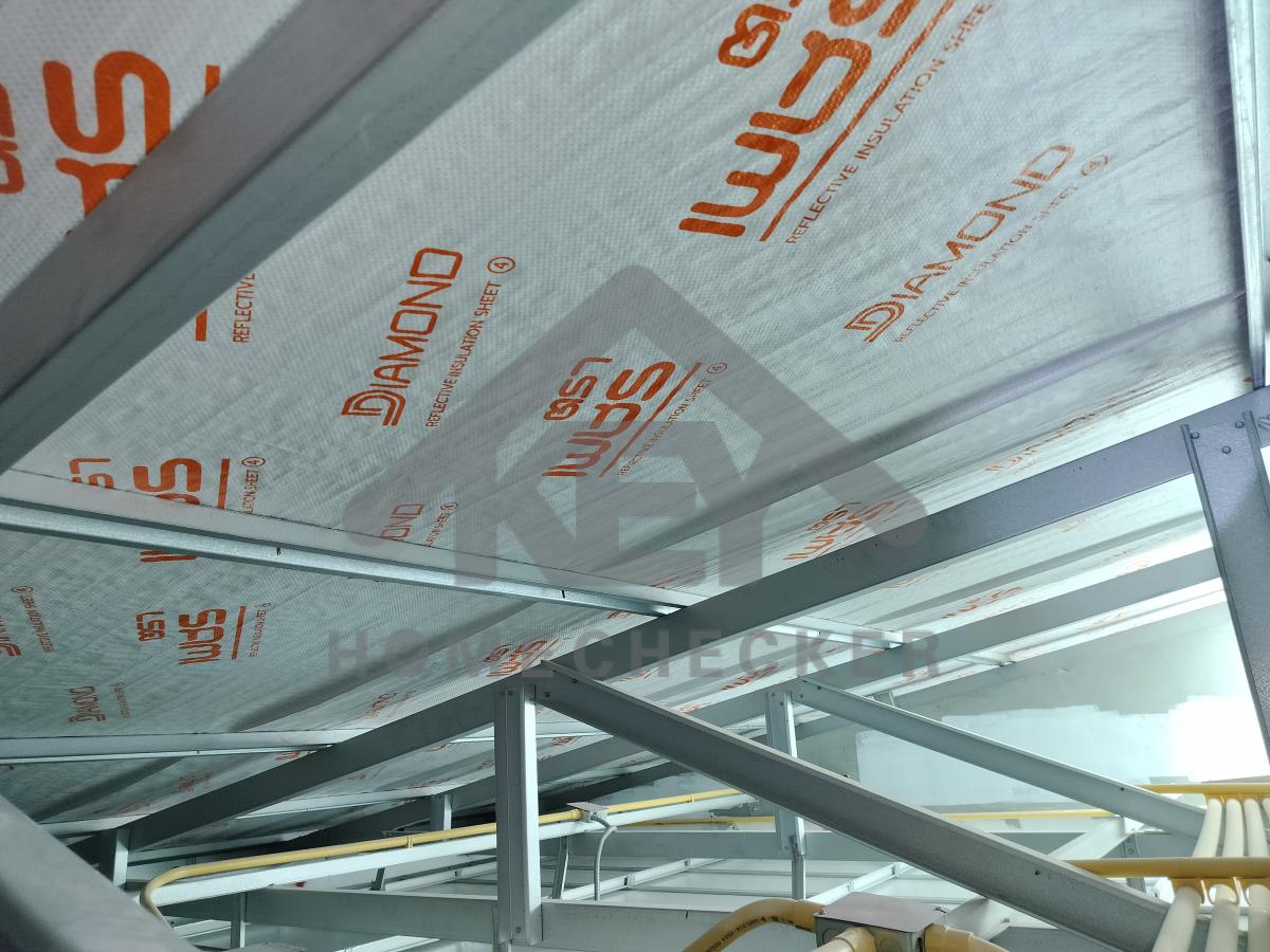 งานฝ้าชายคาและโครงฝ้า