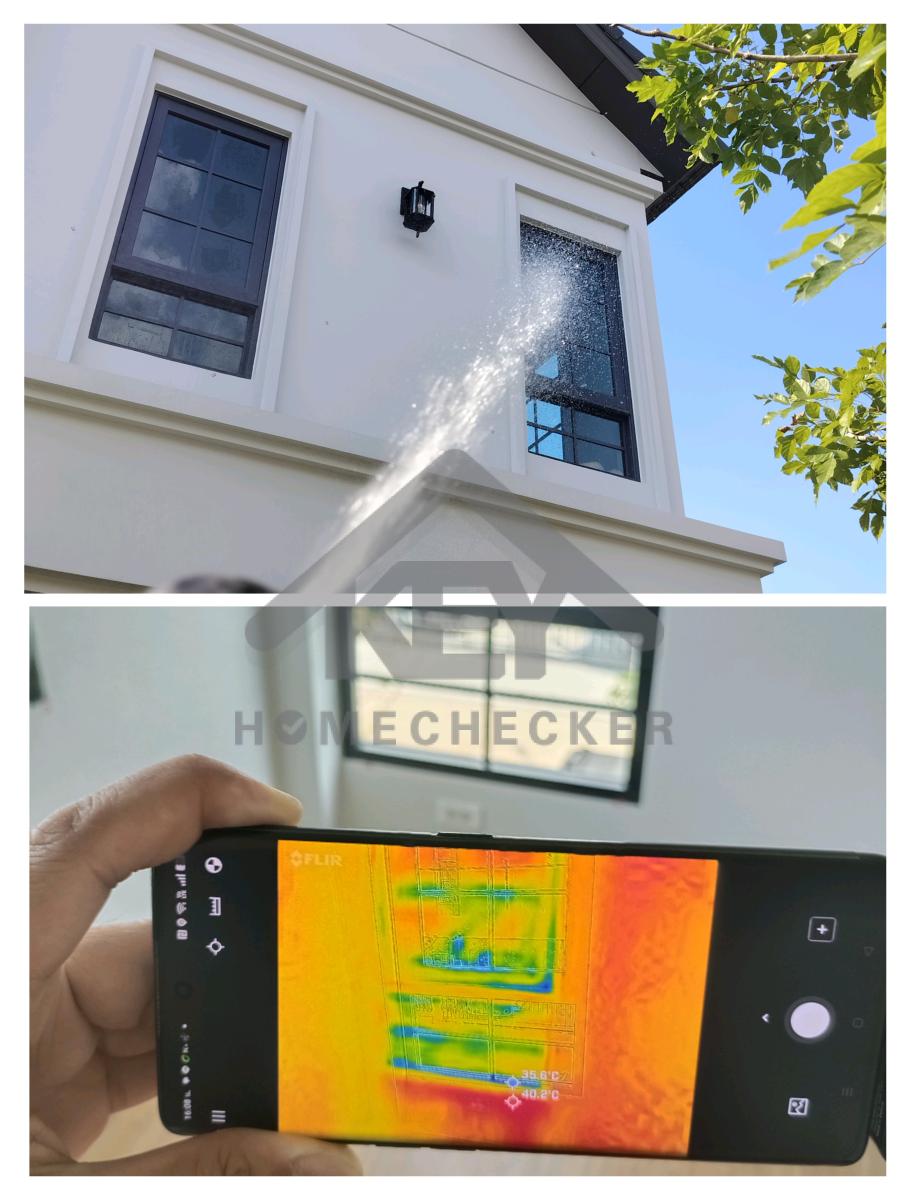 งานเทสน้ำ ประตูหน้าต่าง